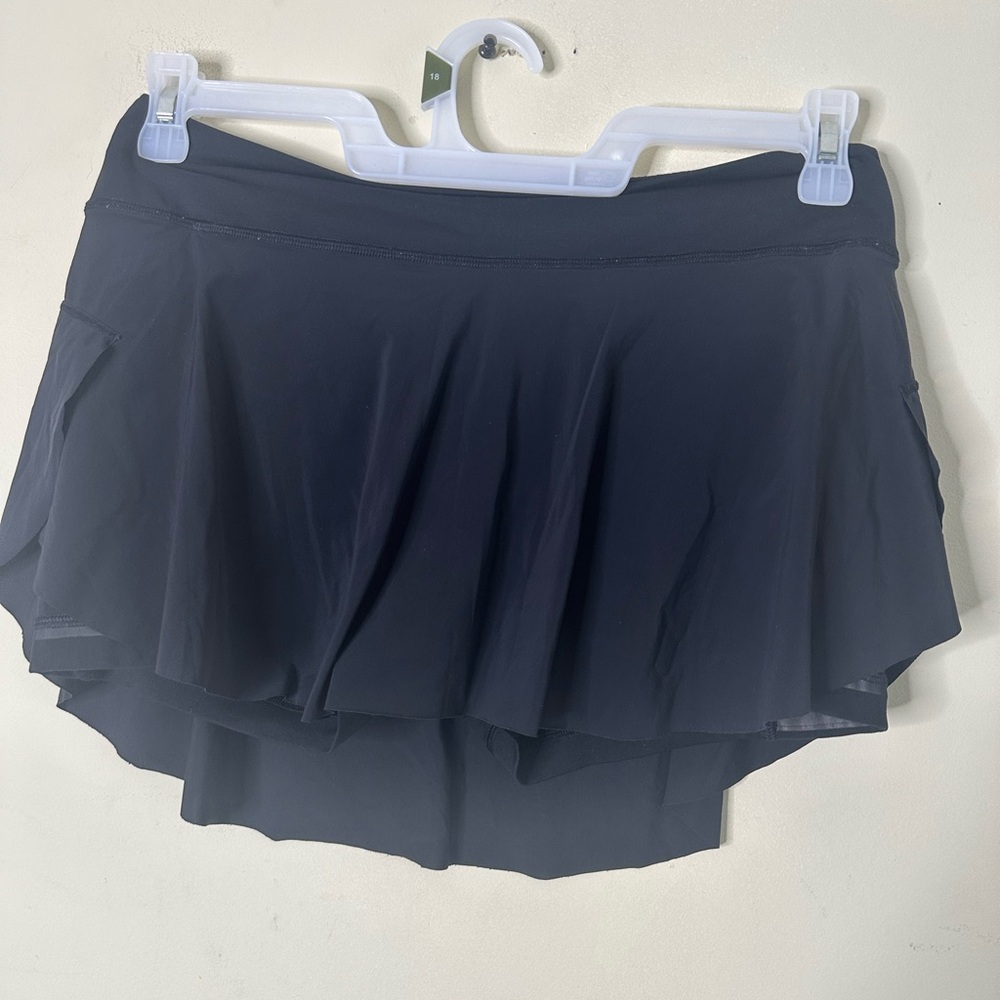lululemon athletica Navy Layered Active Mini Skirt